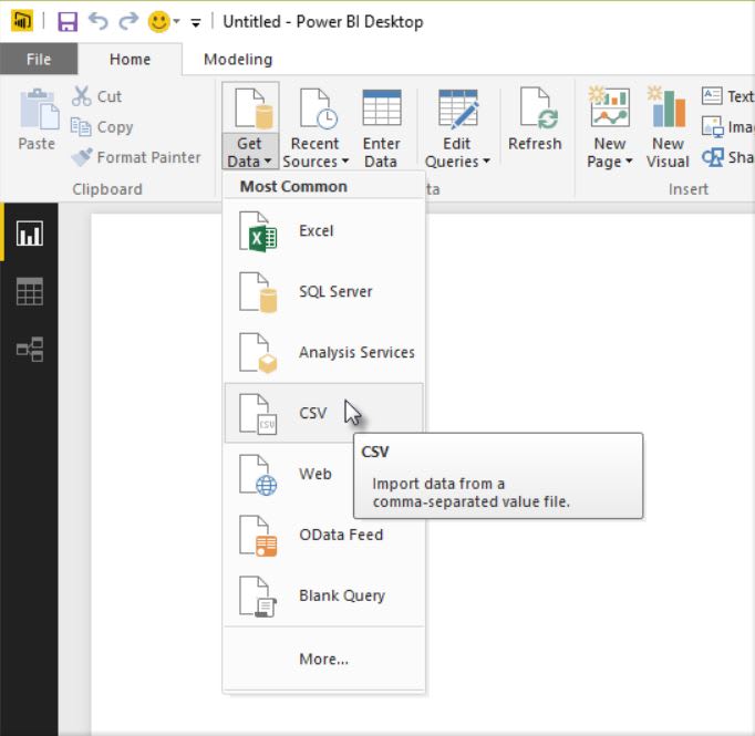 CSV import Power BI -Stripe Power BI - Transfer Data for Free from Stripe to your target destination